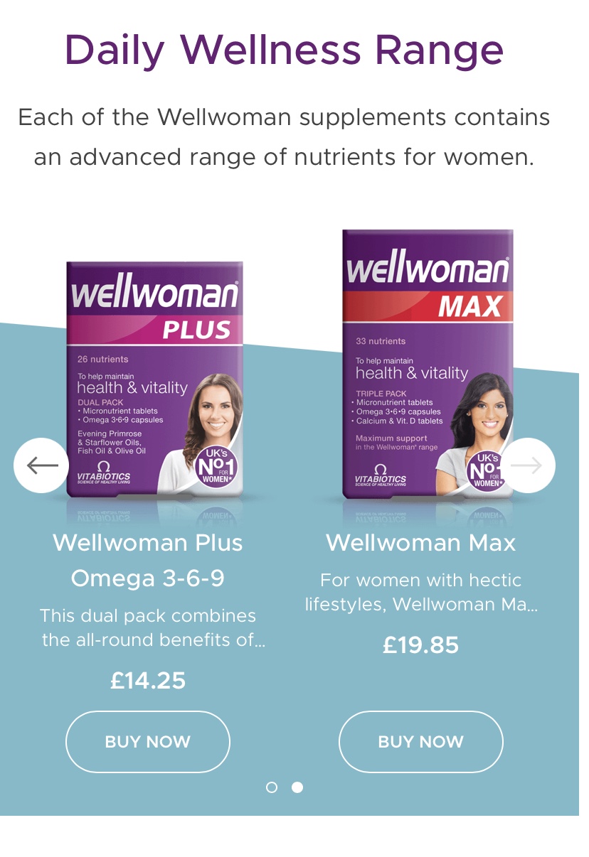 Wellwoman By Vitabiotics | Most Popular Multivitamins For Women in the UK